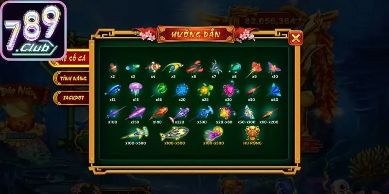 Trải nghiệm bắn cá 789Club nhận hũ thưởng 400 triệu