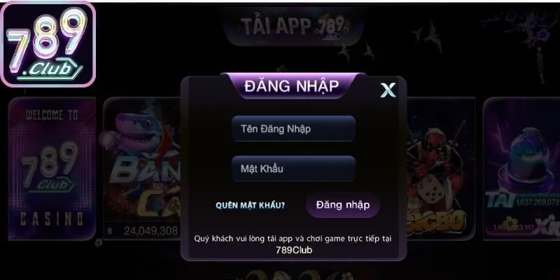 Điền đầy đủ thông tin acc game để login nhanh chóng